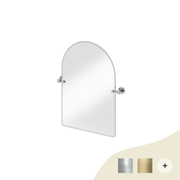 Spiegel Retro/Vintage Serie Burlington  von Burlington Bathrooms von Burlington Bathrooms