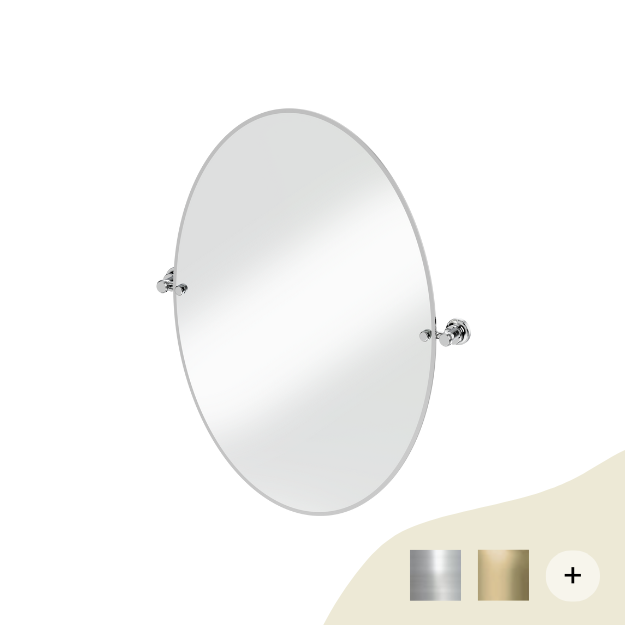 Spiegel Retro/Vintage Serie Burlington  von Burlington Bathrooms von Burlington Bathrooms