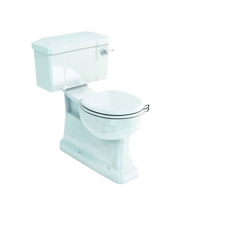 WC Abgang senkrecht/WC Monoblock Retro/Vintage Serie Burlington Chrom von Burlington Bathrooms von Burlington Bathrooms
