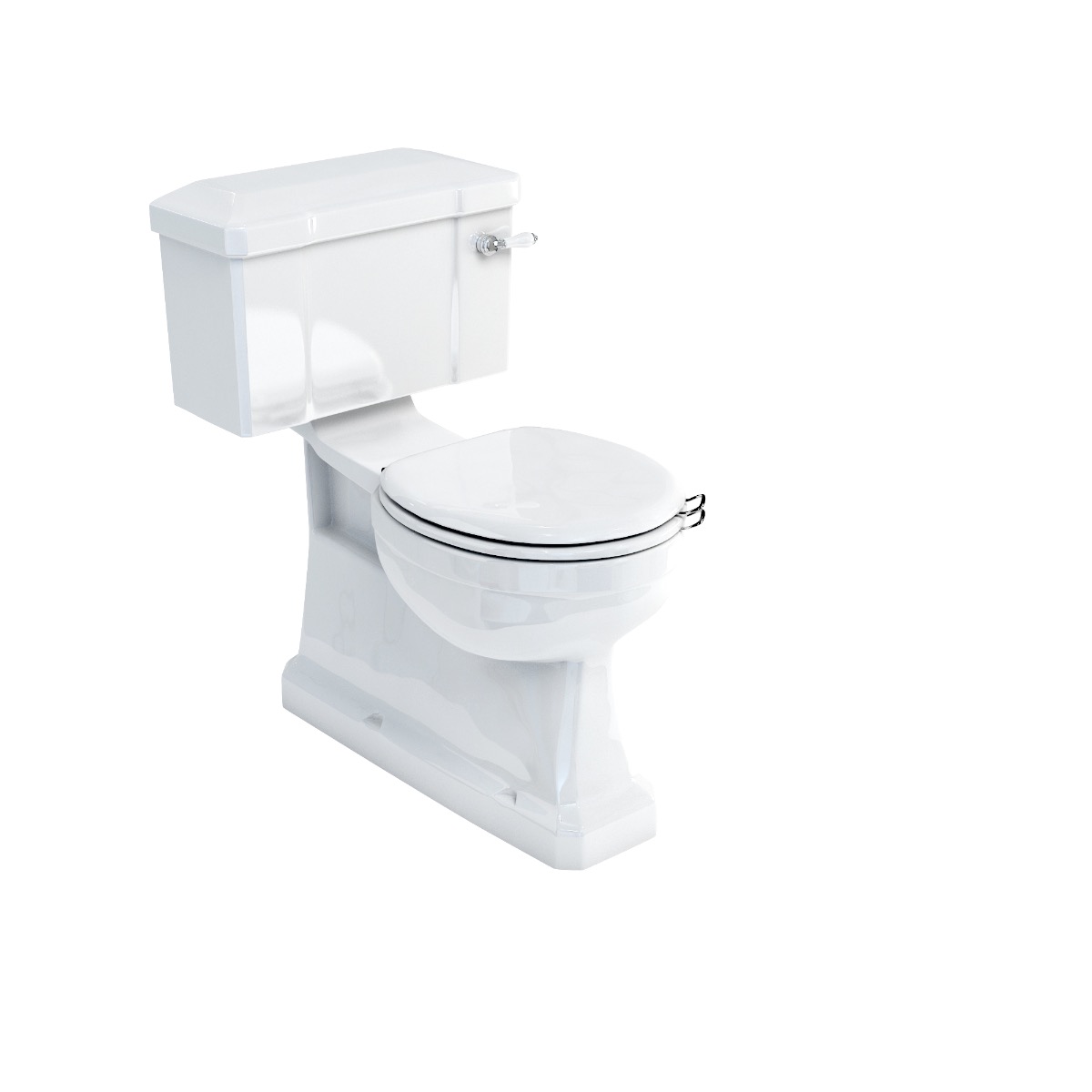 WC Abgang senkrecht/WC Monoblock Retro/Vintage Serie Burlington  von Burlington Bathrooms von Burlington Bathrooms