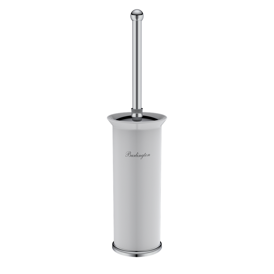 WC Bürsten stehend Retro/Vintage Serie Burlington Chrom von Burlington Bathrooms WC Bürsten stehend Retro/Vintage Serie Burlington Chrom von Burlington Bathrooms von Burlington Bathrooms