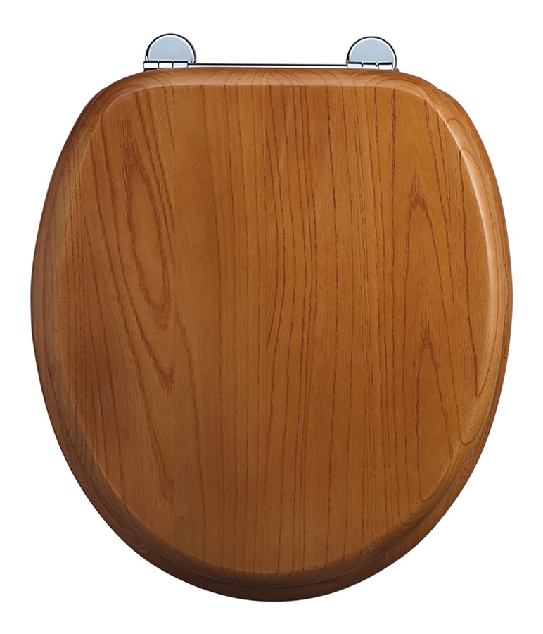 WC Sitz Retro/Vintage Serie Burlington Chrom von Burlington Bathrooms von Burlington Bathrooms