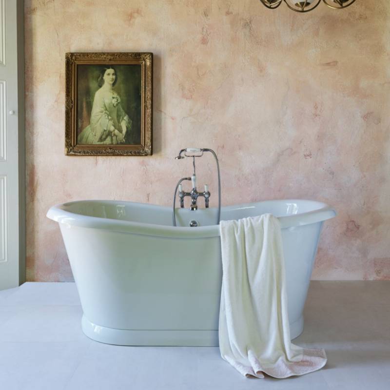 Wannen mit Sockel Retro/Vintage Serie Burlington Weiß von Burlington Bathrooms von Burlington Bathrooms