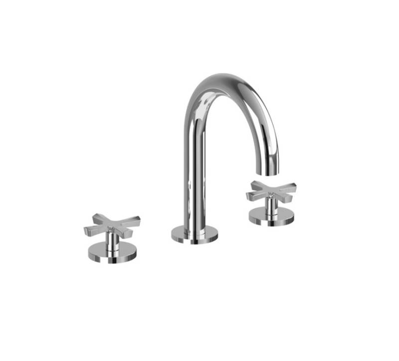 Waschbeckenarmaturen Retro/Vintage Serie Riviera Chrom von Burlington Bathrooms von Burlington Bathrooms