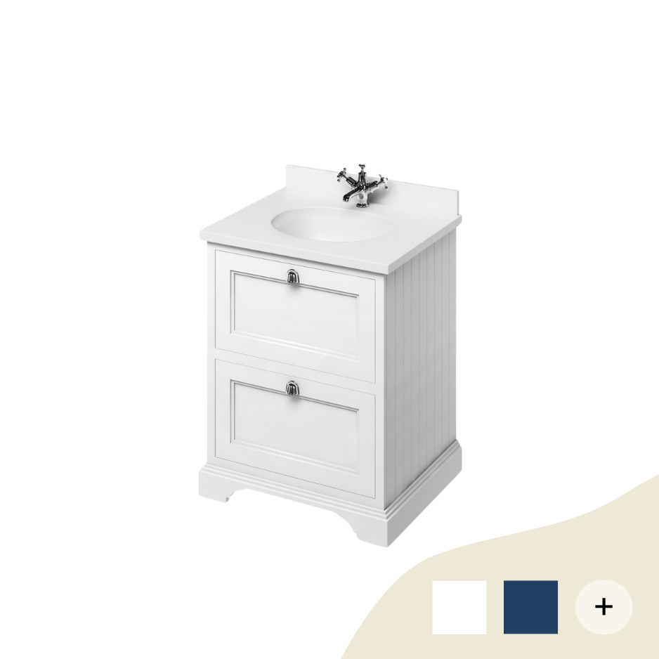 Waschtische stehend Retro/Vintage Serie Burlington Weiß/Grün/Grau von Burlington Bathrooms Waschtische stehend Retro/Vintage Serie Burlington Weiß/Grün/Grau von Burlington Bathrooms von Burlington Bathrooms