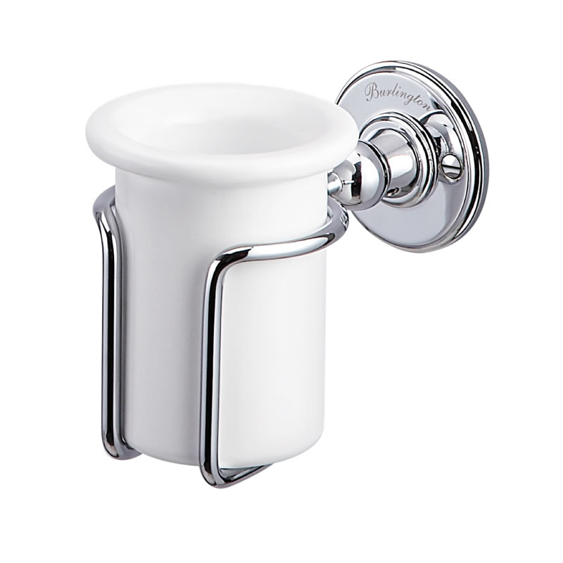 Zahnputzbecher Retro/Vintage Serie Burlington Chrom von Burlington Bathrooms Zahnputzbecher Retro/Vintage Serie Burlington Chrom von Burlington Bathrooms von Burlington Bathrooms