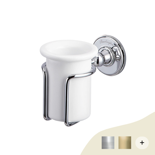Zahnputzbecher Retro/Vintage Serie Burlington  von Burlington Bathrooms von Burlington Bathrooms