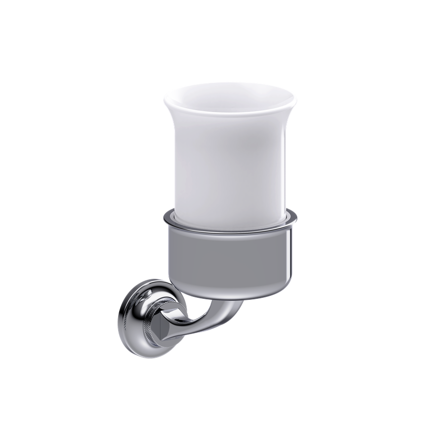 Zahnputzbecher Retro/Vintage Serie Guild Chrom von Burlington Bathrooms Zahnputzbecher Retro/Vintage Serie Guild Chrom von Burlington Bathrooms von Burlington Bathrooms