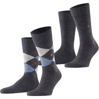 Burlington Socken "Everyday Argyle Mix" 2er Pack, 2 Stk. tlg. aus weicher gekämmter Baumwolle atmungsaktiv Burlington Socken "Everyday Argyle Mix" 2er Pack, 2 Stk. tlg. aus weicher gekämmter Baumwolle atmungsaktiv von Burlington