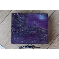 Der Kleine Prinz Tarot Holzkiste | Große Vintage Schmuckschatulle Benutzerdefinierte Andenken Gravierte Holzbox von BurnEx