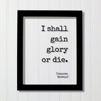 Beowulf - Unbekannt Ich Soll Ruhm Gewinnen Oder Sterben Sieg Erfolg Führung Krieger Kämpfer Triumph Ehre Stärke Größe Prestige Ansehen Beowulf - Unbekannt Ich Soll Ruhm Gewinnen Oder Sterben Sieg Erfolg Führung Krieger Kämpfer Triumph Ehre Stärke Größe Prestige Ansehen von BurntBranch