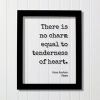 Jane Austen - Emma Floating Zitat Es Gibt Keinen Charme, Der Zärtlichkeit Des Herzens Gleichkommt Liebe Loving Caring Caregiver Krankenschwester von BurntBranch