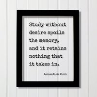 Leonardo Da Vinci - Schwebendes Zitat Studieren Ohne Wunsch Verdirbt Die Erinnerung Und Es Behält Nichts, Was Aufnimmt Lehrergeschenk Lehre Leonardo Da Vinci - Schwebendes Zitat Studieren Ohne Wunsch Verdirbt Die Erinnerung Und Es Behält Nichts, Was Aufnimmt Lehrergeschenk Lehre von BurntBranch