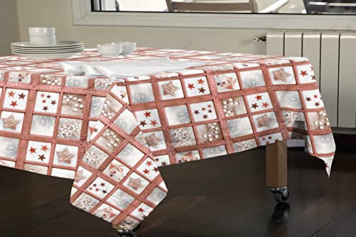 BURRITO BLANCO ma7960 02 2600B Tischwäsche, Mischung aus Baumwolle, Rot, 36 x 36 x 4 cm von BURRITO BLANCO