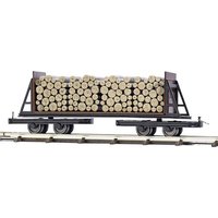 Busch Feldbahn 12247 H0f Feldbahn Drehgestell-Flachwagen mit Stirnwand und Holzbeladung Busch Feldbahn 12247 H0f Feldbahn Drehgestell-Flachwagen mit Stirnwand und Holzbeladung von Busch Feldbahn