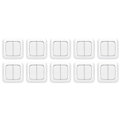 10 Stück Busch-Jaeger Reflex SI Set: 2000/5 US Serienschalter-Einsatz + 2505-214 Serienwippe + 2511-214 Rahmen 1-fach Alpinweiß 10 Stück Busch-Jaeger Reflex SI Set: 2000/5 US Serienschalter-Einsatz + 2505-214 Serienwippe + 2511-214 Rahmen 1-fach Alpinweiß von Busch-Jaeger