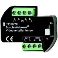 83320/2 u Videoverteiler Innen up, 2-fach zur Montage in einer Unterputzdose - Busch-jaeger 83320/2 u Videoverteiler Innen up, 2-fach zur Montage in einer Unterputzdose - Busch-jaeger von Busch-Jaeger