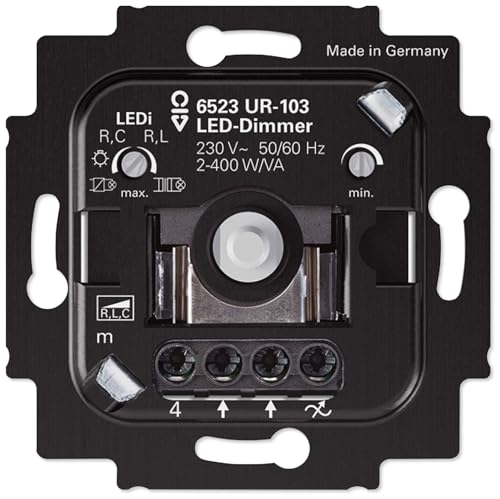 Busch-Jaeger 6523 UR-103 Busch-Drehdimmer UP LED 2-400 W 2CKA006512A0344 von Busch-Jaeger