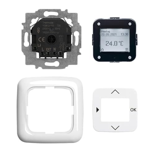 Busch-Jaeger 1098 UJ-214 Komplettset Raumtemperaturregler-Timer Abdeckrahmen 1-Fach Timer-Zentralscheibe Alpinweiß Reflex SI 2CKA001032A0521 Busch-Jaeger 1098 UJ-214 Komplettset Raumtemperaturregler-Timer Abdeckrahmen 1-Fach Timer-Zentralscheibe Alpinweiß Reflex SI 2CKA001032A0521 von Busch-Jaeger