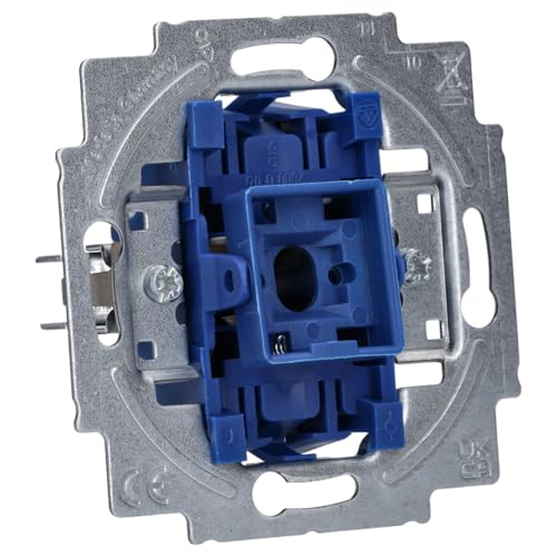 Busch-Jaeger 2020 US-206 Wipptaster-Einsatz 1-polig, Wechsler Blau 2CKA001413A0517 von Busch-Jaeger
