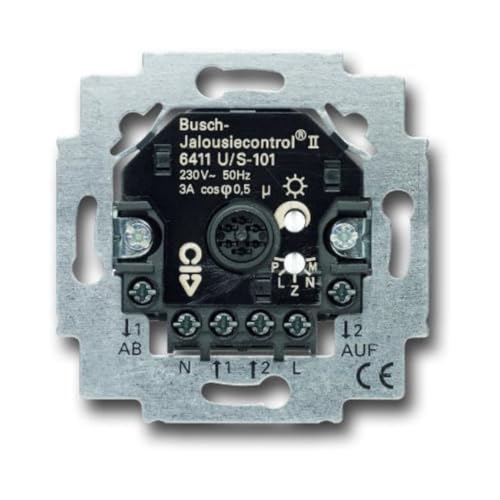 Busch-Jaeger 2309834 6411U/S-101 Busch-Jalousiecontrol II-Einsatz 6411 U/S-101 von Busch-Jaeger