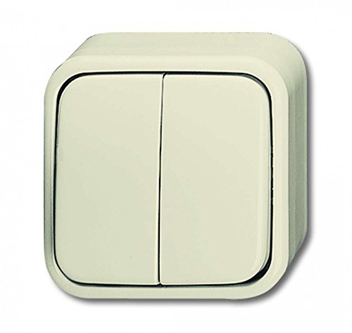 Busch-Jaeger BUSC Serienschalter 2601/5 AP, White von Busch-Jaeger