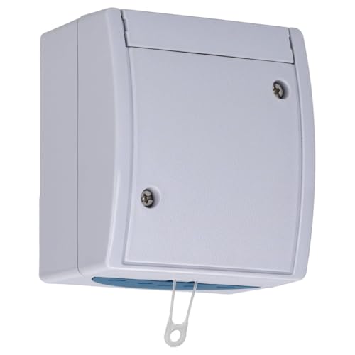 Busch-Jaeger 2610/6 W-53 Zugschalter Aus- und Wechselschaltung (Thermoplast) Grau Ocean® (IP 44) 2CKA001383A0141 von Busch-Jaeger