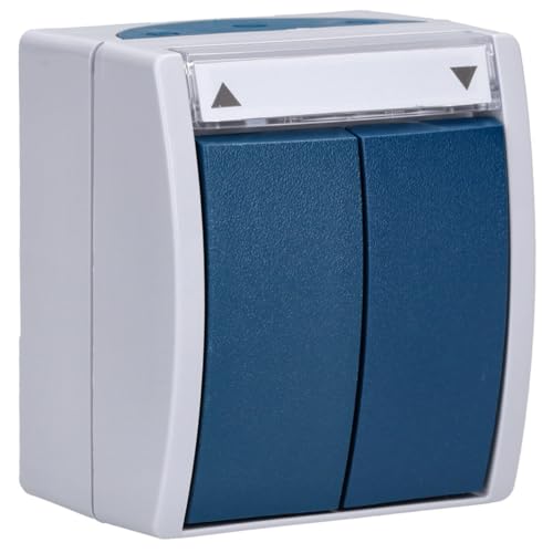Busch-Jaeger 2621/4 W-53 Jalousietaster Wipptaster, 1-polig (Thermoplast) Grau ocean® (IP 44) 2CKA001442A0469 Busch-Jaeger 2621/4 W-53 Jalousietaster Wipptaster, 1-polig (Thermoplast) Grau ocean® (IP 44) 2CKA001442A0469 von Busch-Jaeger