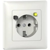 Busch-Jaeger 2CCF019543R0001 Unterputz-Fehlerstrom-Sicherheitssteckdose IP20 Weiß, Reinweiß (RAL 9 von Busch-Jaeger