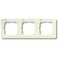 Busch-Jaeger 3fach Rahmen Duro 2000 SI Linear Perlweiß, Creme-Weiß 2CKA001754A4097 von Busch-Jaeger