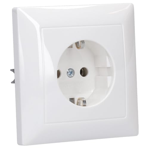 Busch-Jaeger 434717 SCHUKO Unterputz-Steckdose 20 EUJ-914 alpinweiß Busch-balance SI Steckdose 4011395191323 von Busch-Jaeger