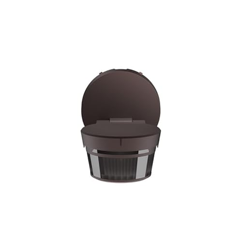 Busch-Jaeger 6251/28-131-WL Busch-Wächter® PRO 280° Wireless Bewegungsmelder mit Steuerung via Bluetooth App Flexible Montage Kabellos Braun 2CKA006200A0857 von Busch-Jaeger