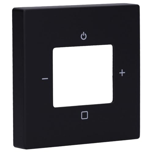 Busch-Jaeger 8252-885-101 Zentralscheibe für Busch-Radio DAB+ 8215 U-101, Btconnect DAB+ 8217 U-101 und iNet 8216 U Schwarz matt future® linear 2CKA008200A0260 von Busch-Jaeger
