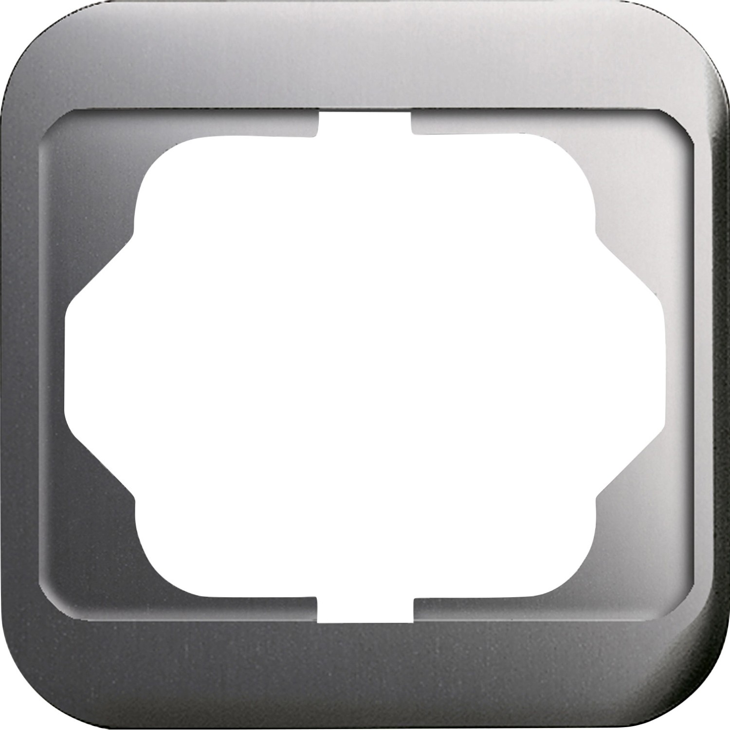 Busch-Jaeger Abdeckrahmen 1-fach Alpha Nea Platin von Busch-Jaeger