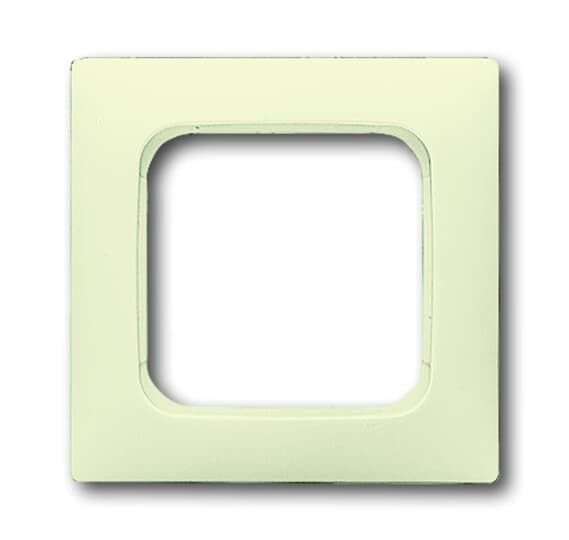 Busch-Jaeger Abdeckrahmen 1-fach Duro 2000 SI Linear, weiß, 2511-212K-102 von Busch-Jaeger