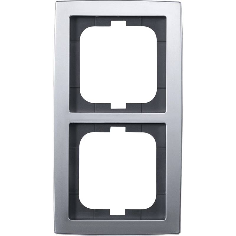 Busch-Jaeger Abdeckrahmen 2-fach Solo Chrom Busch-Jaeger Abdeckrahmen 2-fach Solo Chrom von Busch-Jaeger