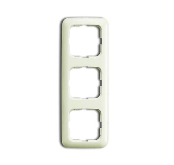 Busch-Jaeger Abdeckrahmen 3-fach Duro 2000 SI, weiß, 2513-212 von Busch-Jaeger