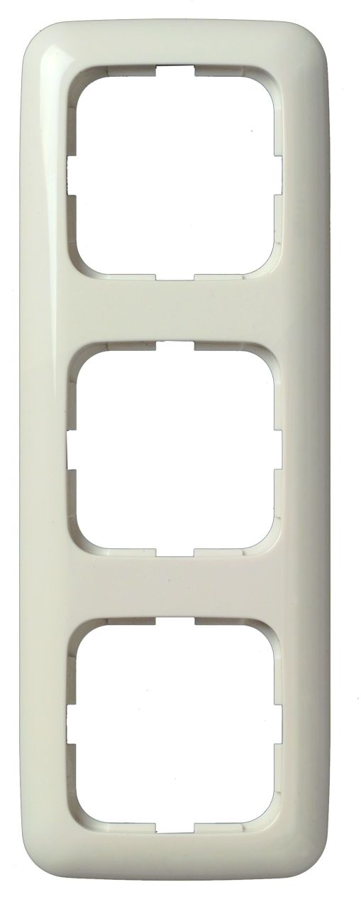 Busch-Jaeger Abdeckrahmen 3-fach Reflex SI, alpinweiß, 2513-214 von Busch-Jaeger