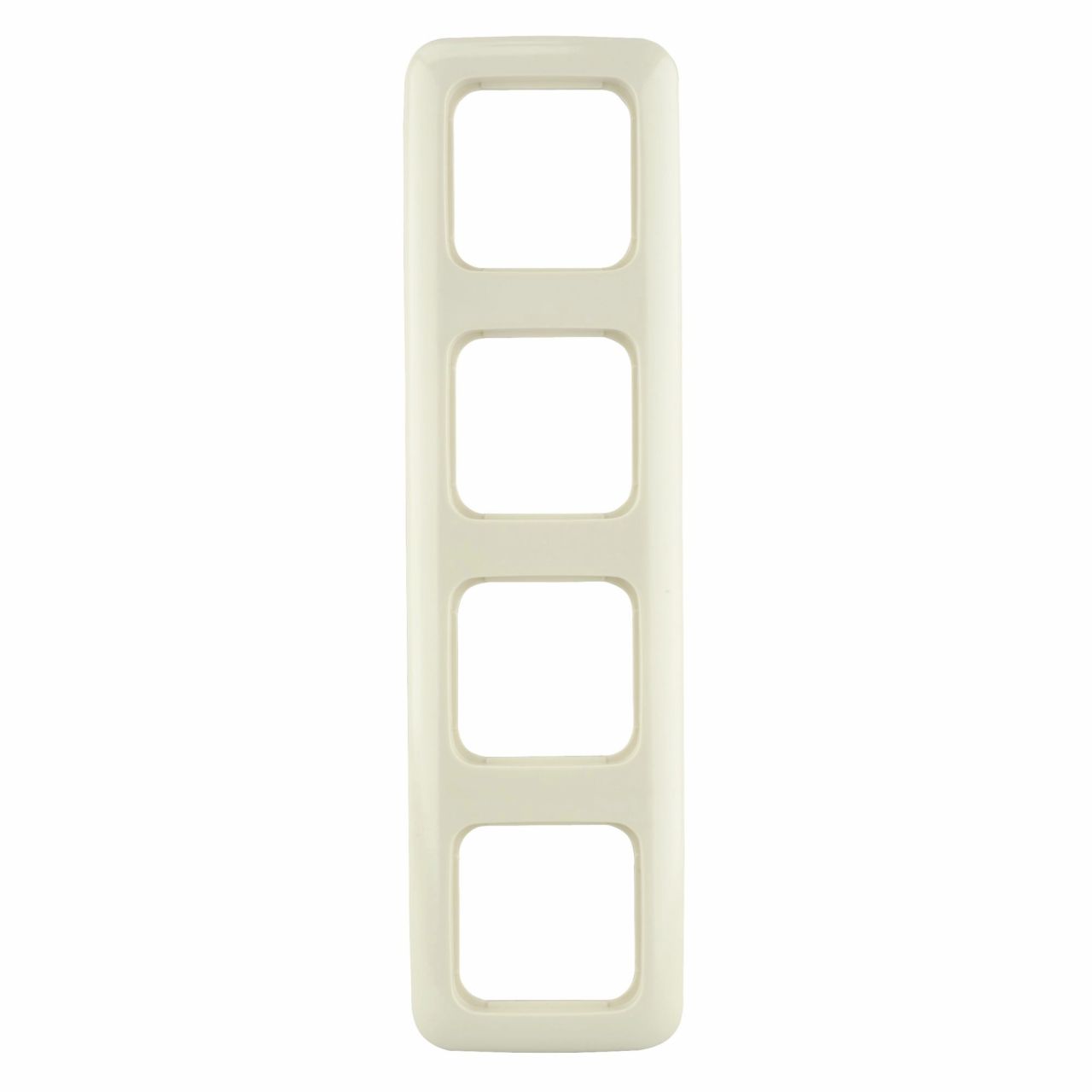 Busch-Jaeger Abdeckrahmen 4-fach Duro 2000 SI, weiß, 2514-212 von Busch-Jaeger
