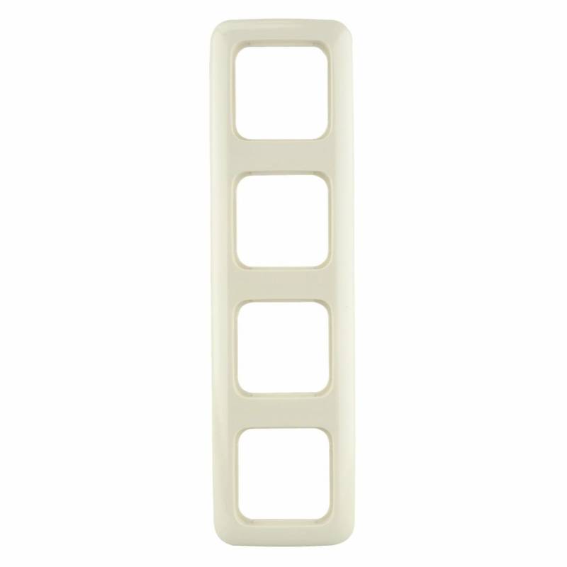 Busch-Jaeger Abdeckrahmen 4-fach Duro 2000 SI, weiß, 2514-212 von Busch-Jaeger