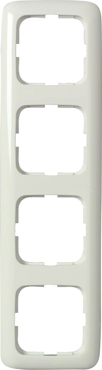 Busch-Jaeger Abdeckrahmen 4-fach Reflex SI, alpinweis, 2514-212 von Busch-Jaeger