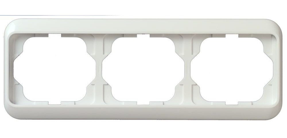 Busch-Jaeger Abdeckrahmen Busch-Jaeger Abdeckrahmen 3-fach Alpha Nea, PVC Busch-Jaeger Abdeckrahmen Busch-Jaeger Abdeckrahmen 3-fach Alpha Nea, PVC von Busch-Jaeger