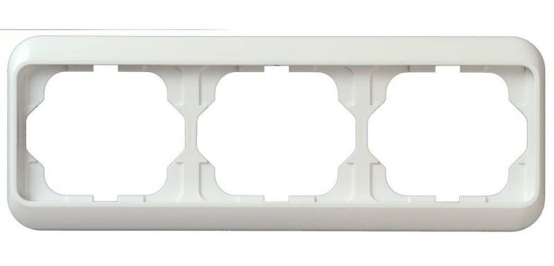 Busch-Jaeger Abdeckrahmen Busch-Jaeger Abdeckrahmen 3-fach Alpha Nea, PVC von Busch-Jaeger