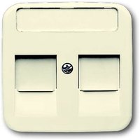 Busch-Jaeger Abdeckung Modular-Jack-Einsatz Creme-Weiß, Perlweiß 2CKA001753A8022 Busch-Jaeger Abdeckung Modular-Jack-Einsatz Creme-Weiß, Perlweiß 2CKA001753A8022 von Busch-Jaeger