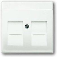 Busch-Jaeger Abdeckung Modular-Jack-Einsatz Verkehrsweiß, Weiß 2CKA001710A3887 von Busch-Jaeger