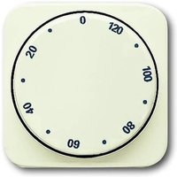 Busch-Jaeger Abdeckung Zeitschaltuhr Duro 2000 SI Perlweiß, Creme-Weiß 2CKA001753A6208 von Busch-Jaeger