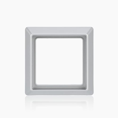 Busch-Jaeger 2101-33 Abdeckrahmen 1-Fach Alusilber Allwetter 44 2CKA001730A0276 von Busch-Jaeger
