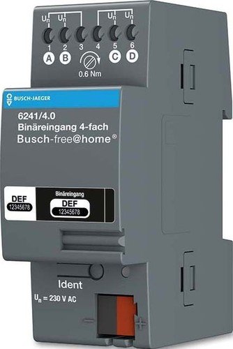 Busch-Jaeger Binäreingang 4-fach 6241/4.0 von Busch-Jaeger
