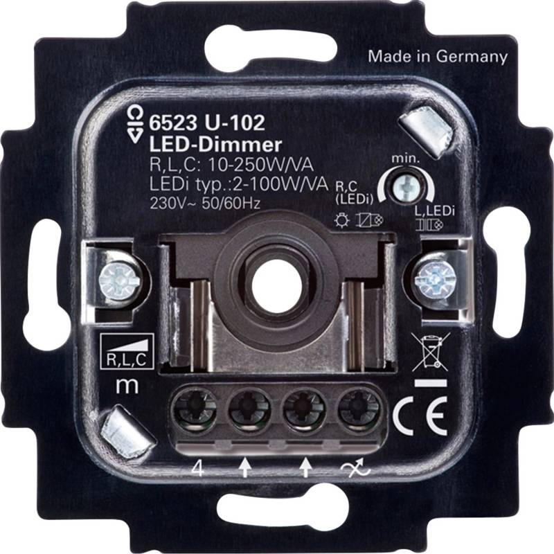 Busch-Jäger Dimmer Einsatz 6523 U-102 für LED-Dimmer von Busch-Jaeger