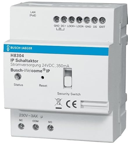 Busch-Jaeger IP-Schaltaktor H8304-03 von Busch-Jaeger